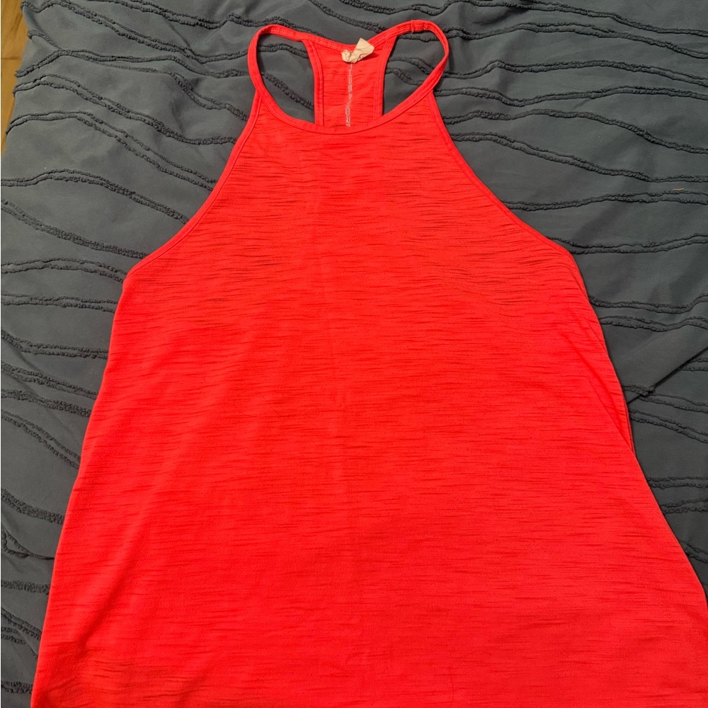 Under Armour Hot Pink Relaxed Racerback Tank